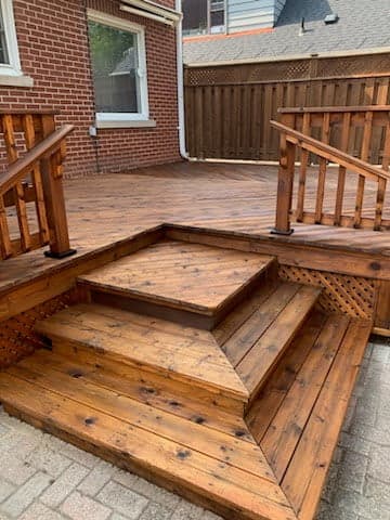 Professional deck and fence restoration